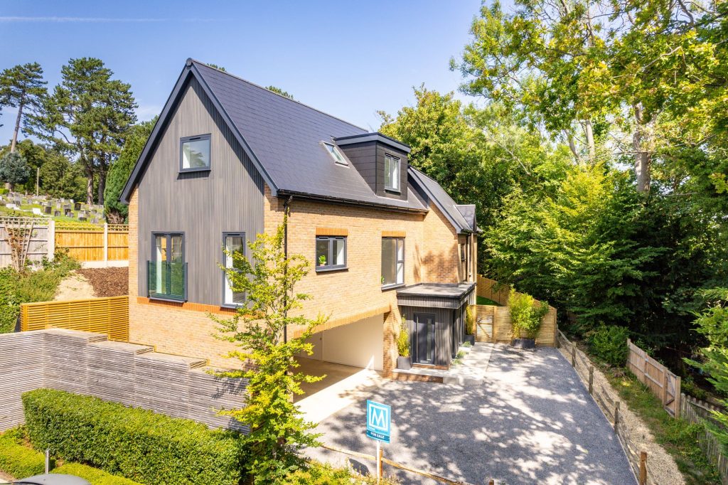 The Gardens Caterham eco home exterior